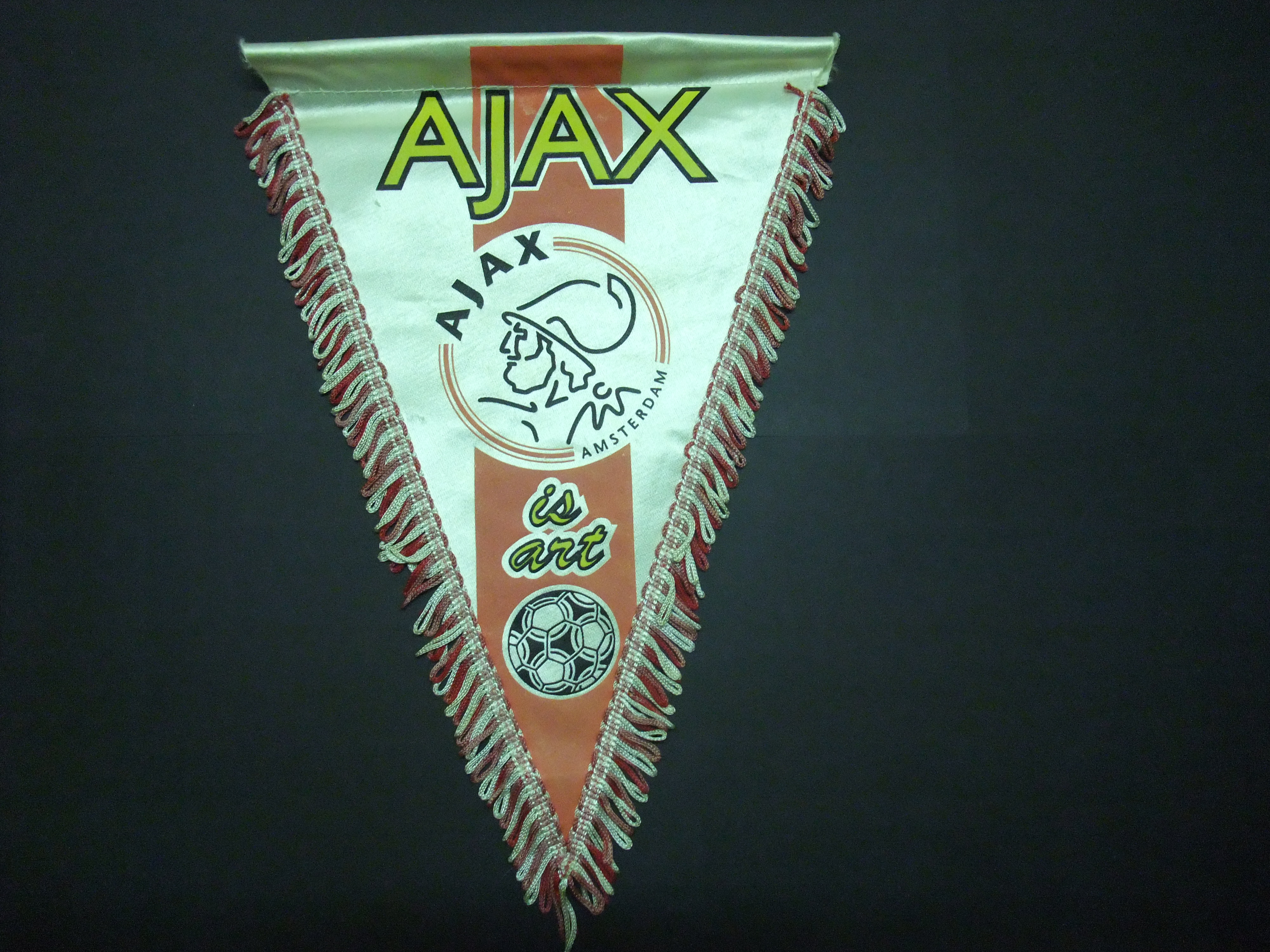 AJAX Amsterdam voetbalclub is Art vaantje